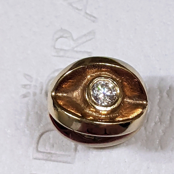 Rare Pandora 14k Eye Charm - Picture 6 of 6